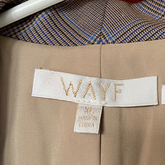 Nordstrom WAYF plaid blazer NWOT - Picture 5 of 7